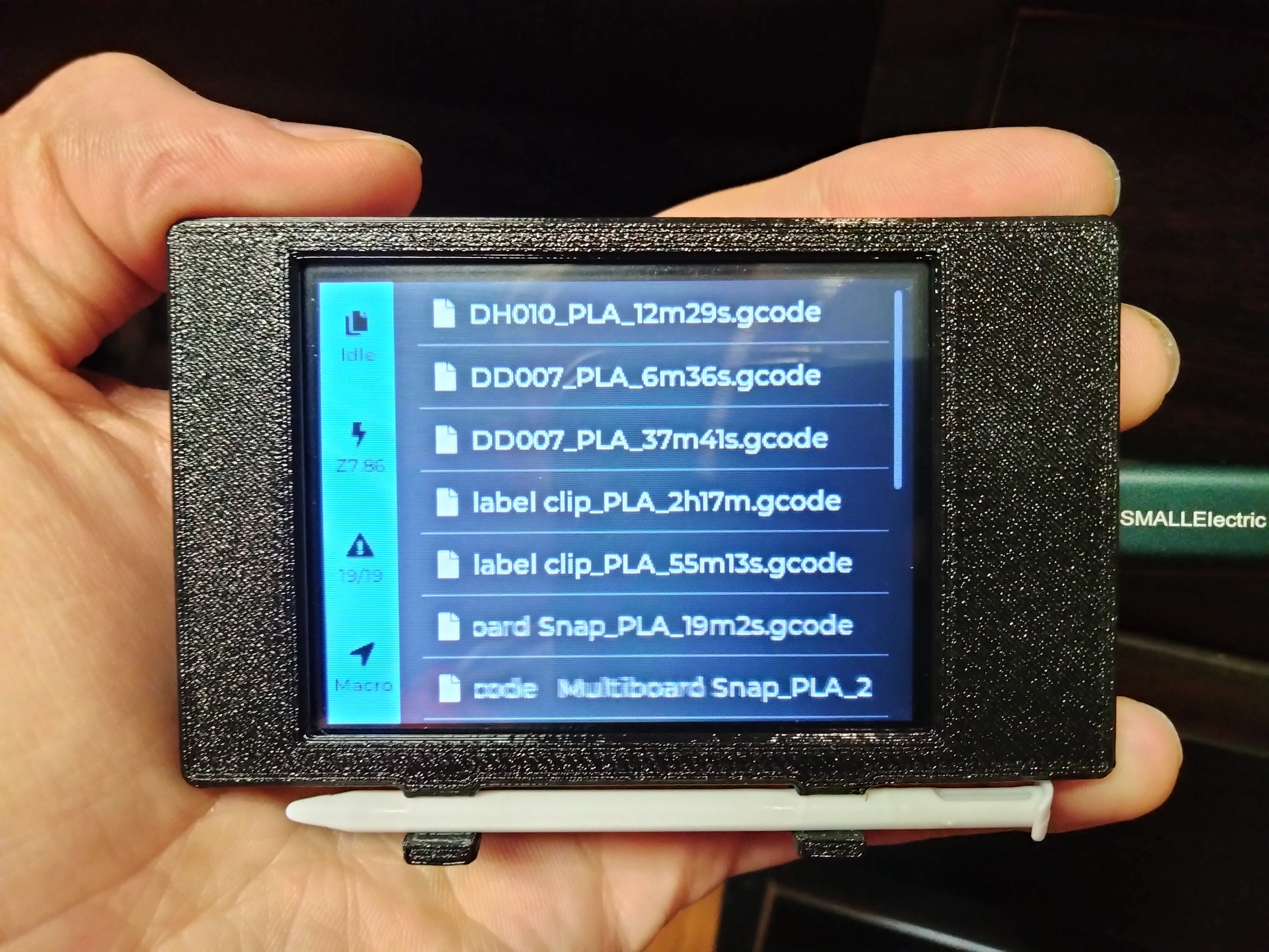 ESP32 Cheap Yellow Display (CYD) Enclosure with Pen Holder