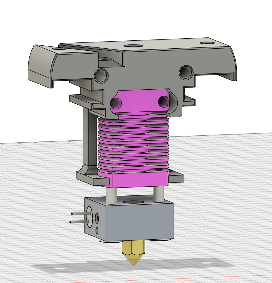 Dragonburner MK8 hotend mount - photo 3