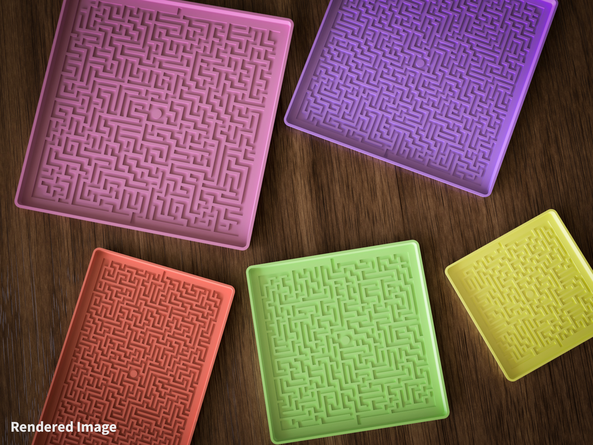 Tray with Maze in Various Sizes - photo 4