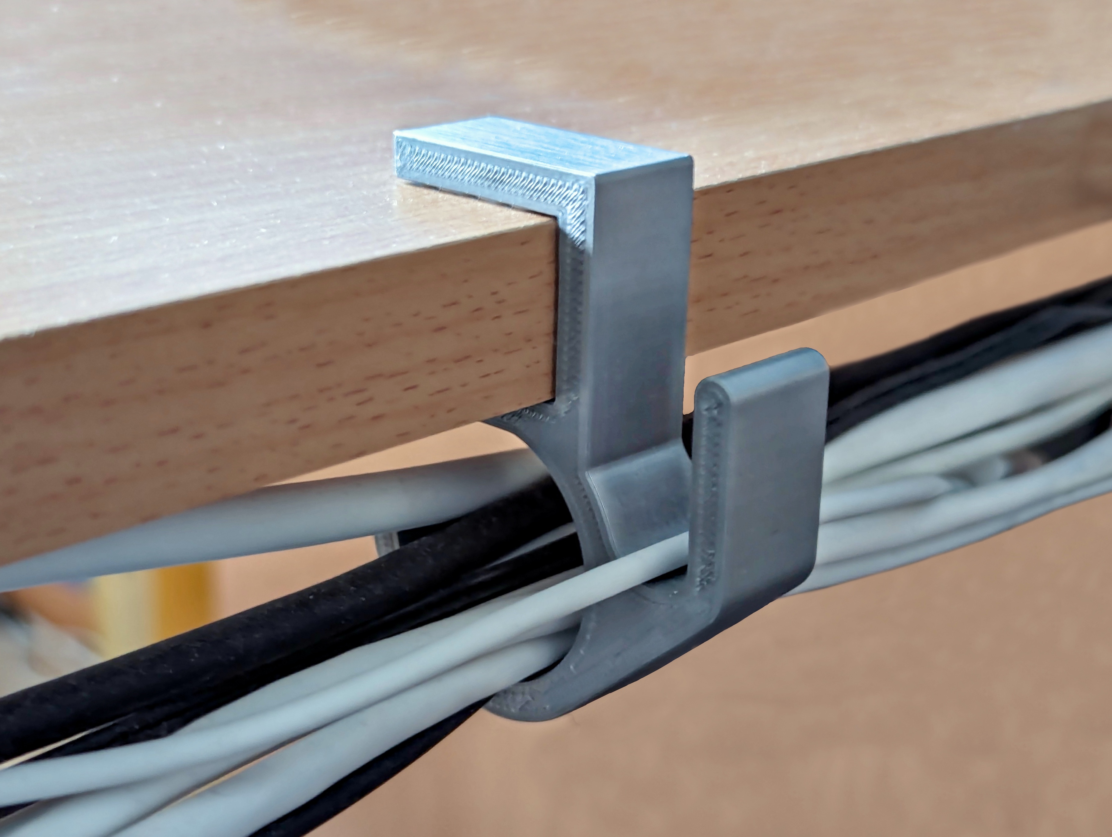 Desk cable management - Cable holder - photo 2