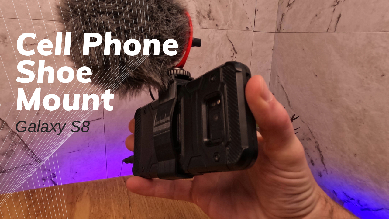 Shoe Mount Cell Phone Clamp