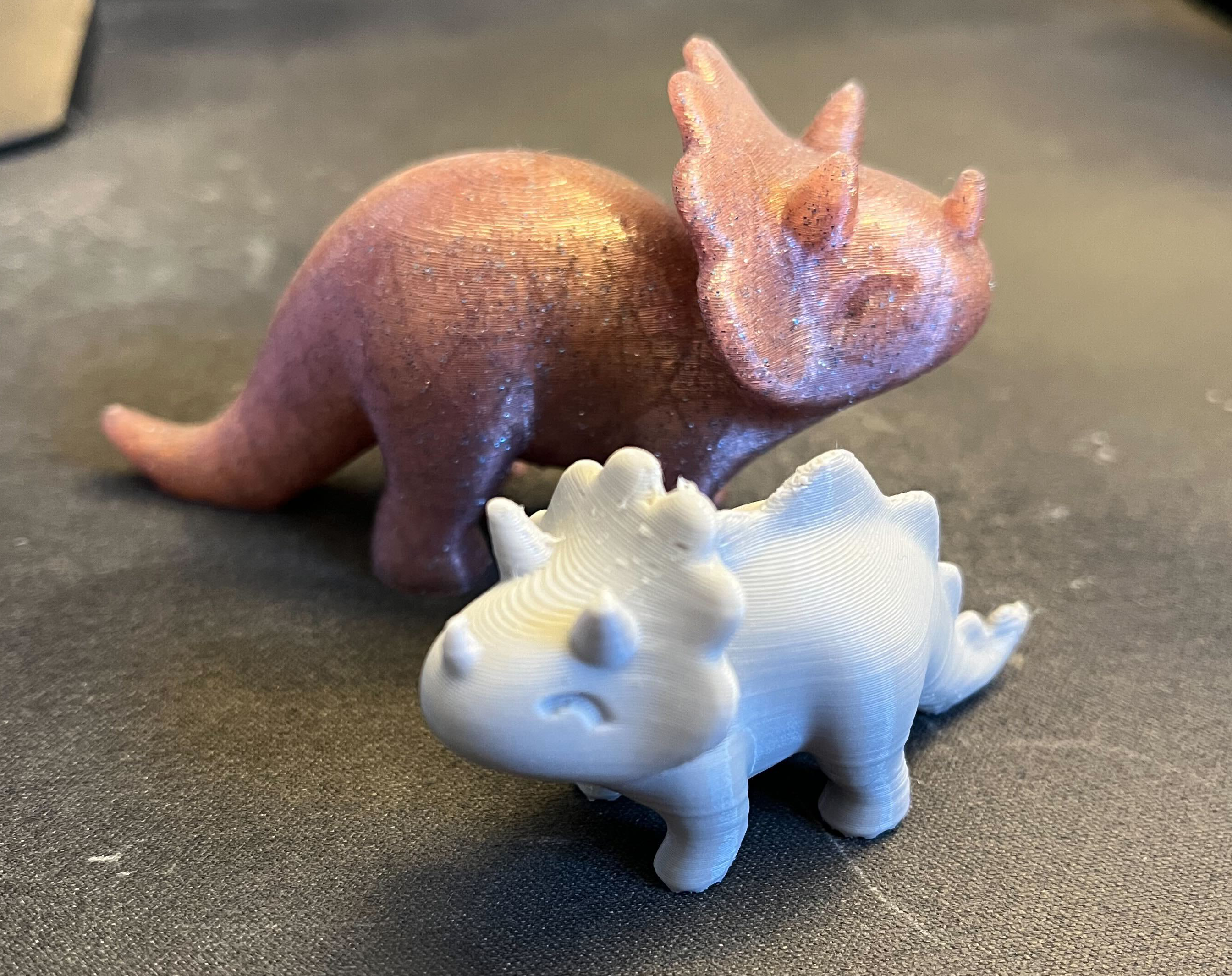 Cute Stylized Triceratops Dinosaur Toy - photo 4