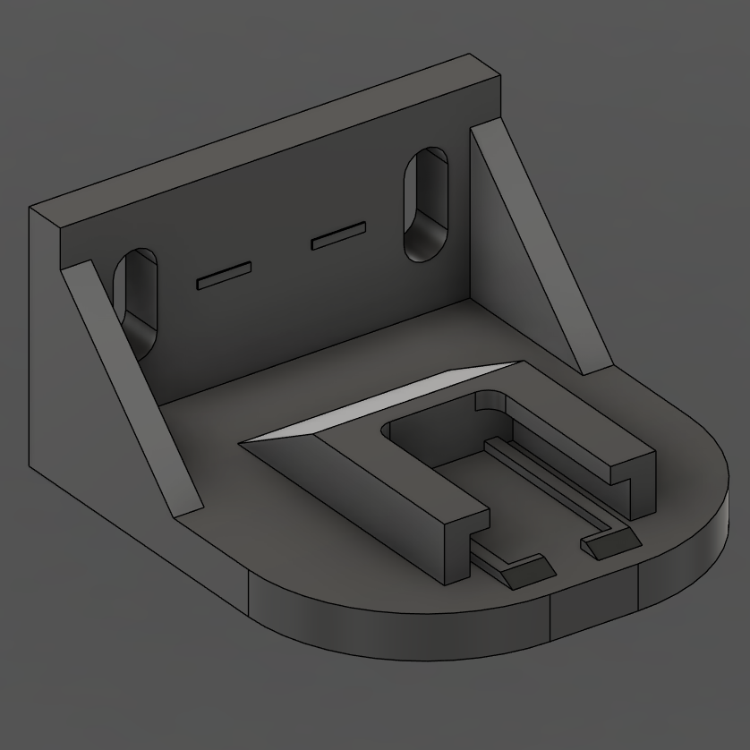 Replacement wall mount for IKEA FRIDANS