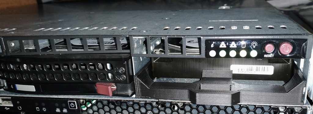 supermicro 3,5" hdd drive caddy tray (Non-Screw and Screw version!) - photo 2