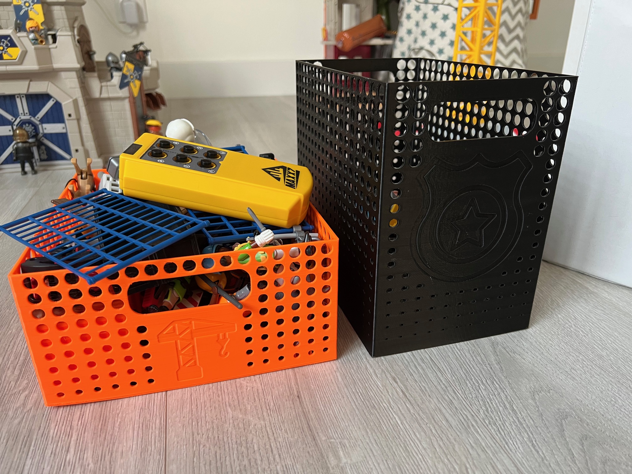 Toy sorting boxes