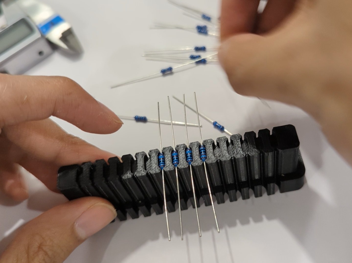 Multiple Resistor Leg Bending / Lead Forming Tool