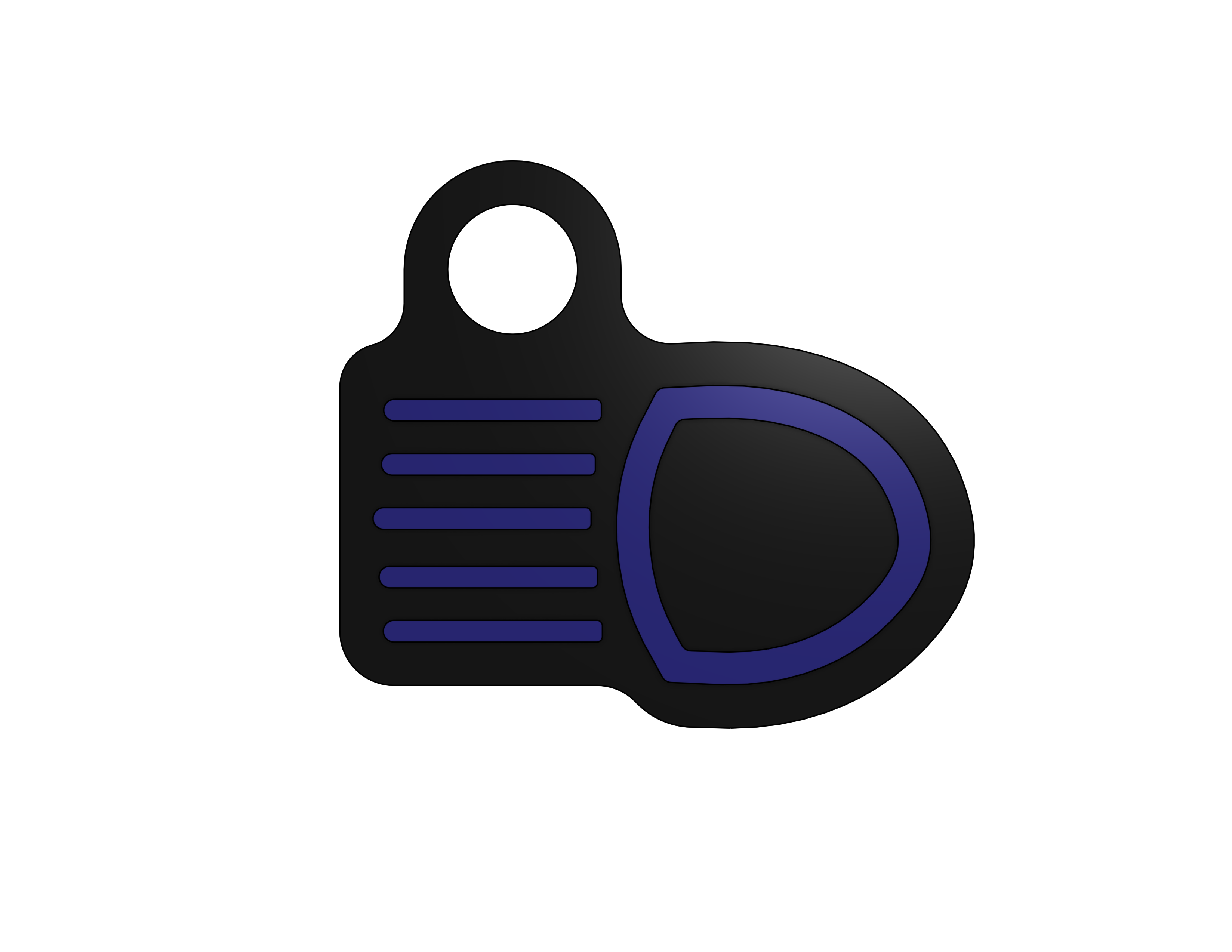 Set of Car indicator light keychains - photo 2