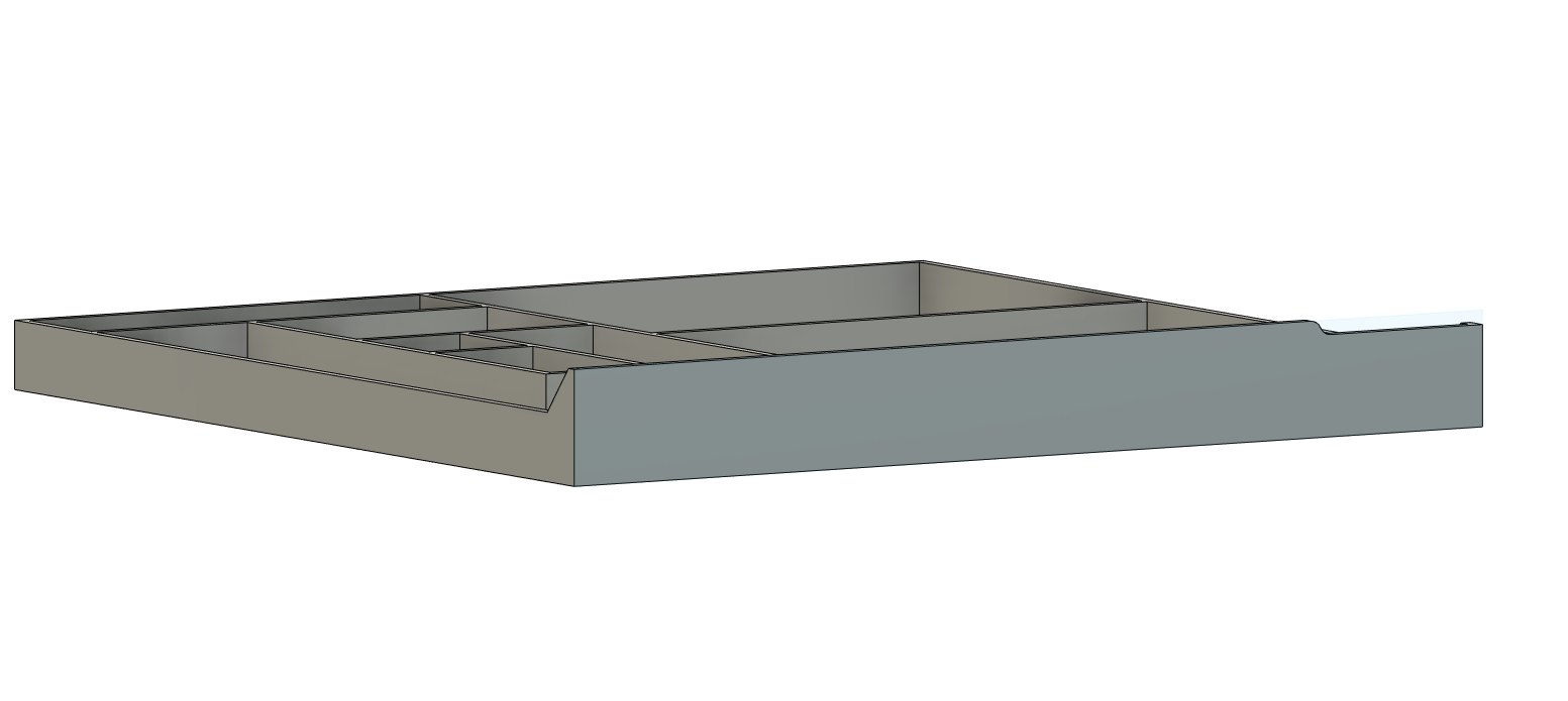 K1 MAX tool tray