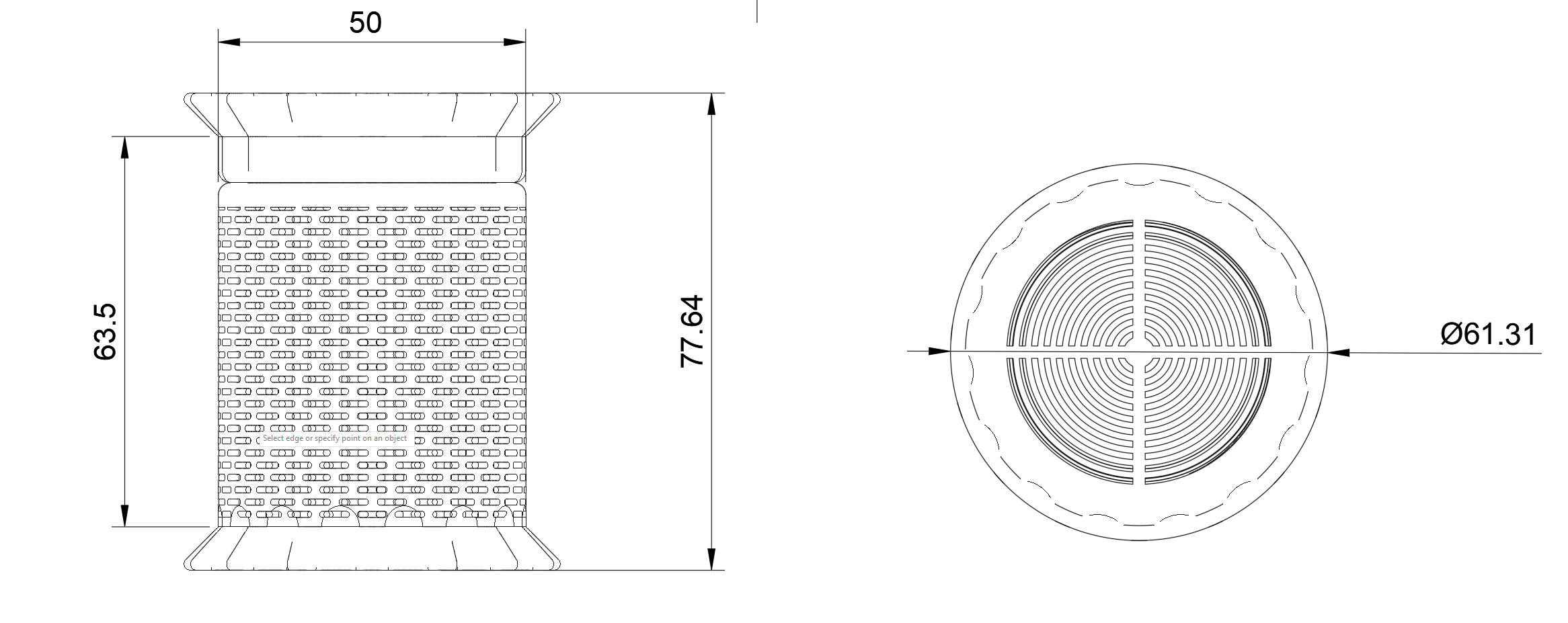 Silica container spool clamp - photo 2