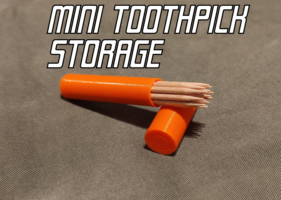 Mini Toothpick Storage