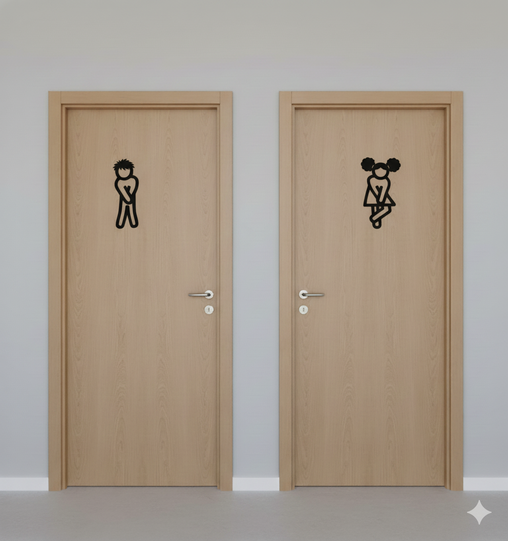 Creative and Funny Wc Door Signs - photo 2