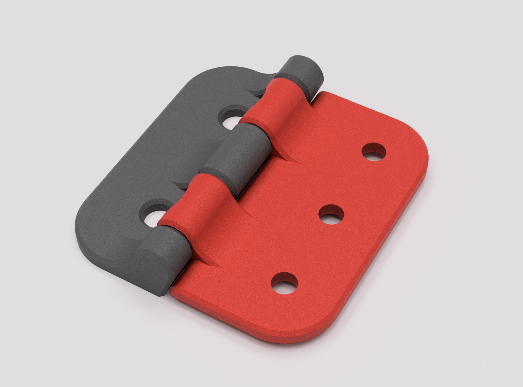 Print-in-Place Hinge for 1/8" Acrylic Doors for 4040 Extrusion Enclosure - photo 4