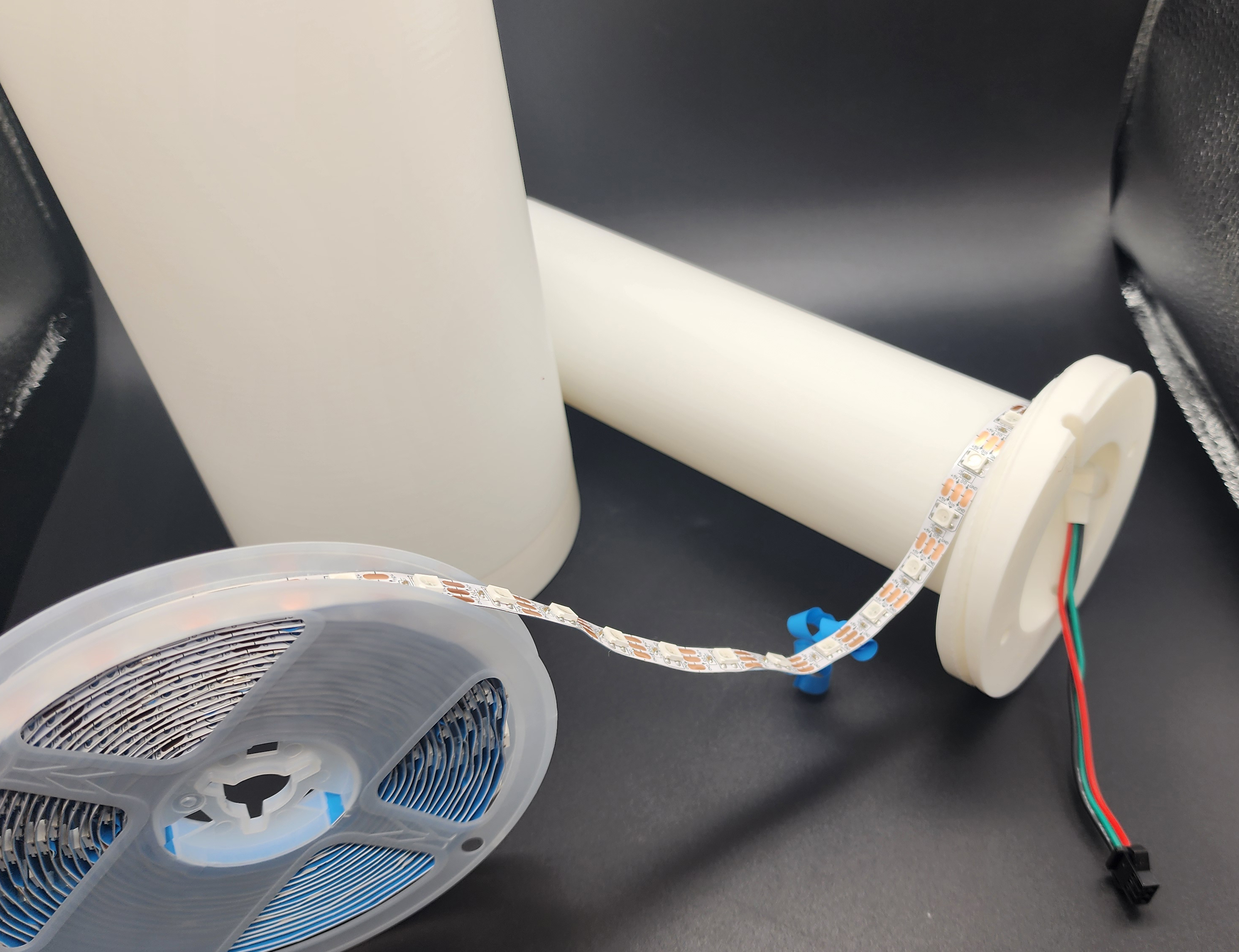 Smooth Cylinder Lamp for LED Strip Lights - photo 4