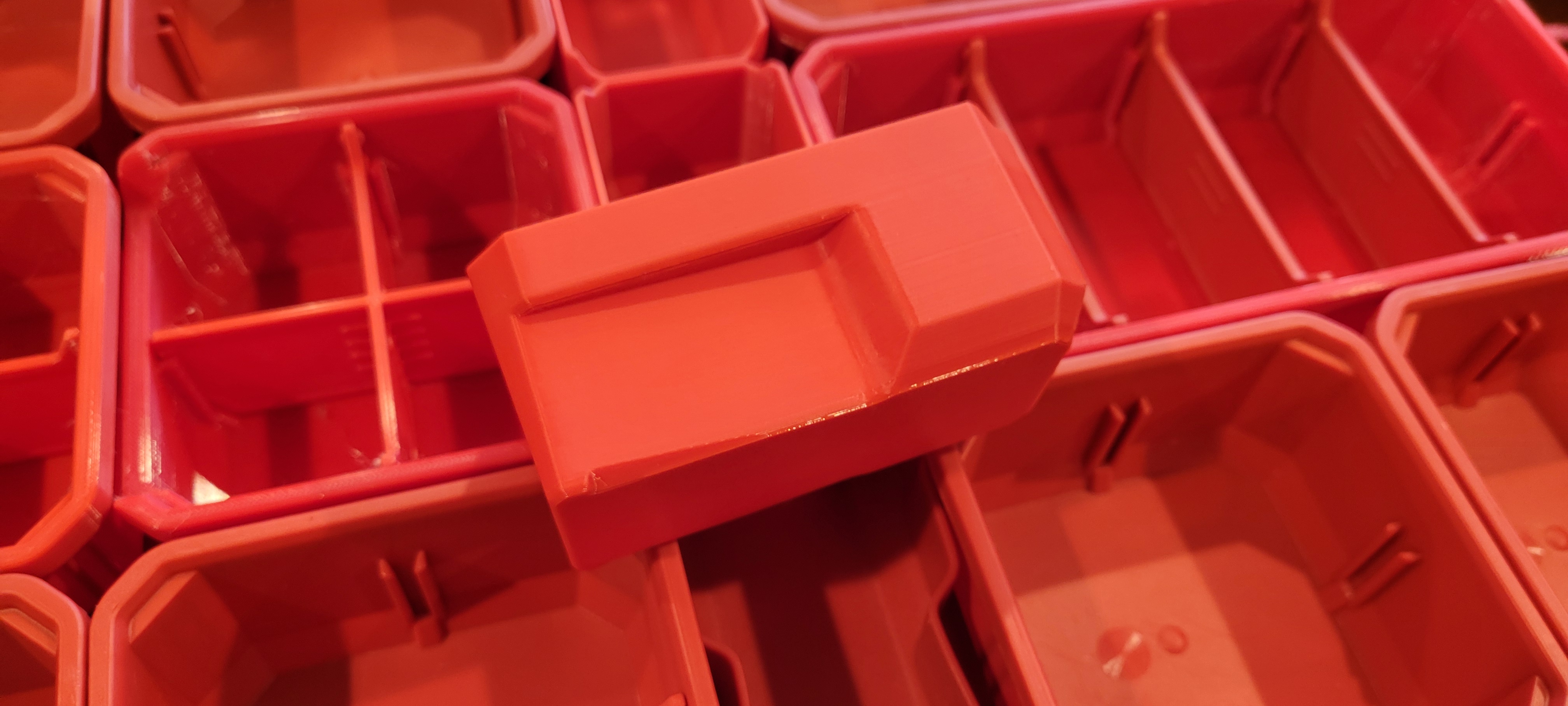 Milwaukee Packout Low Profile Organizer Compatible Center Bins - photo 3