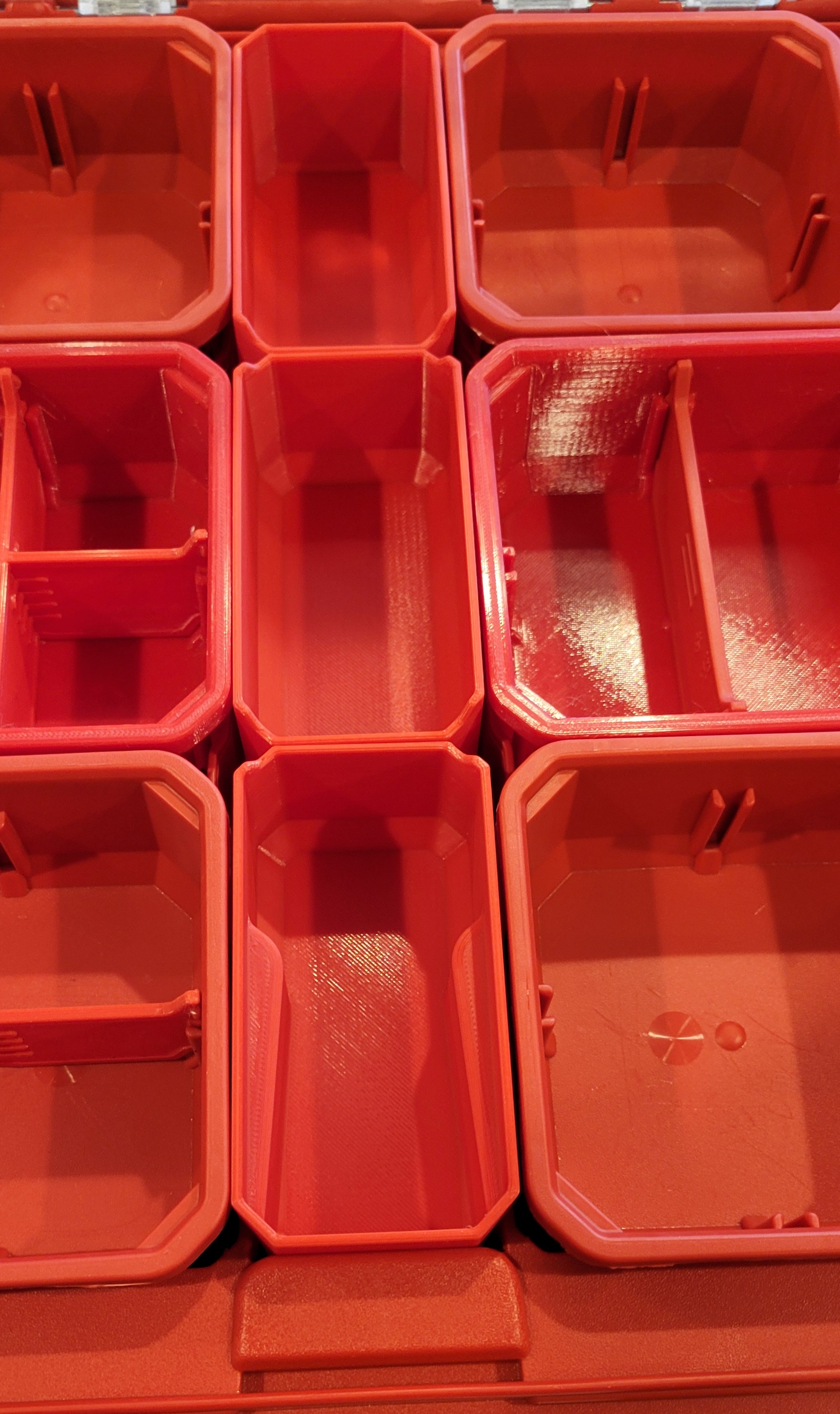 Milwaukee Packout Low Profile Organizer Compatible Center Bins - photo 4