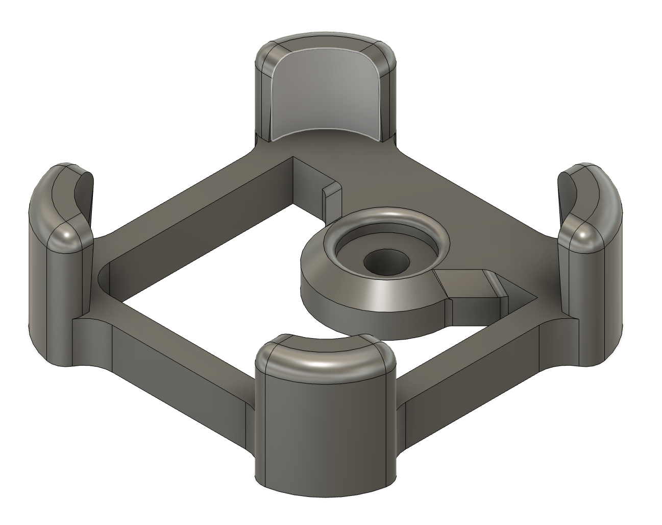 Xiaomi Aqara square Temperature and humidity Sensor Bracket for screw or zip-tie - photo 4