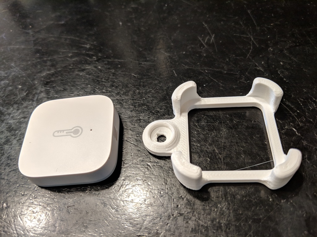 Xiaomi Aqara square Temperature and humidity Sensor Bracket for screw or zip-tie - photo 3