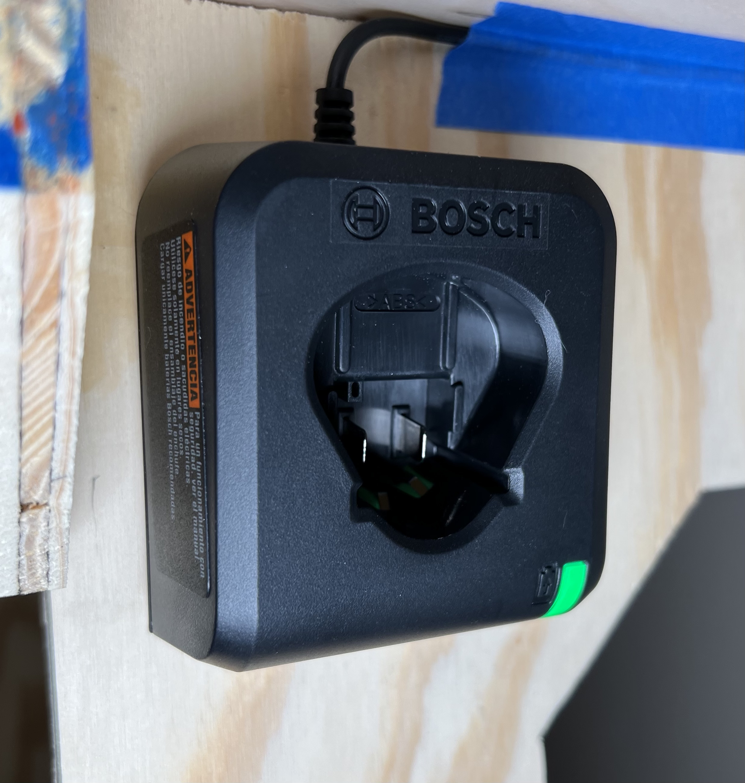 Bosch 12V Charger Wall Mount Backplate - photo 2