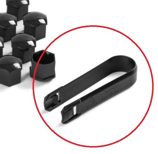 Skoda wheel nut caps remover tool - photo 3