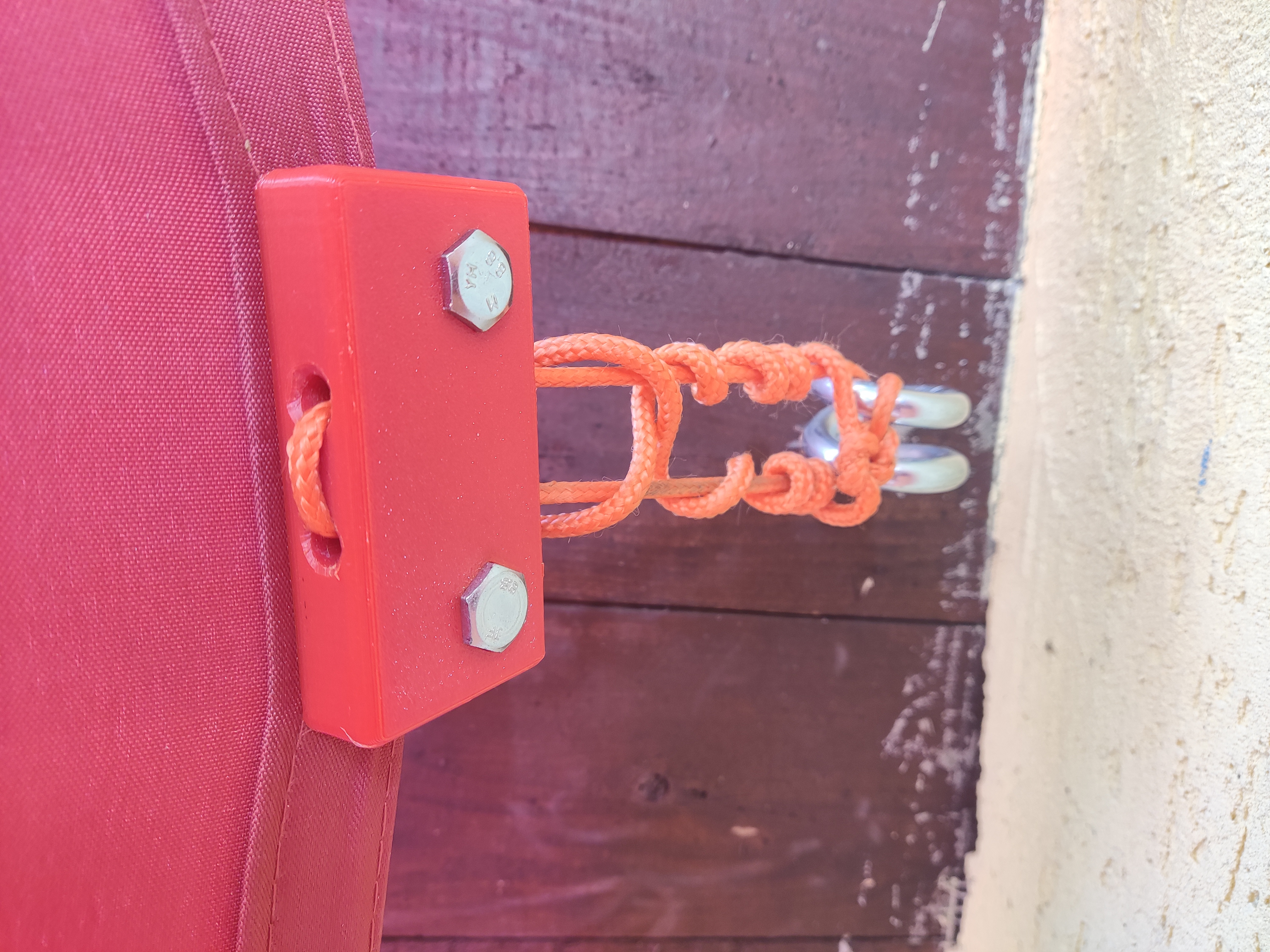 Shade Sail Clamp with Rope Holes - photo 3
