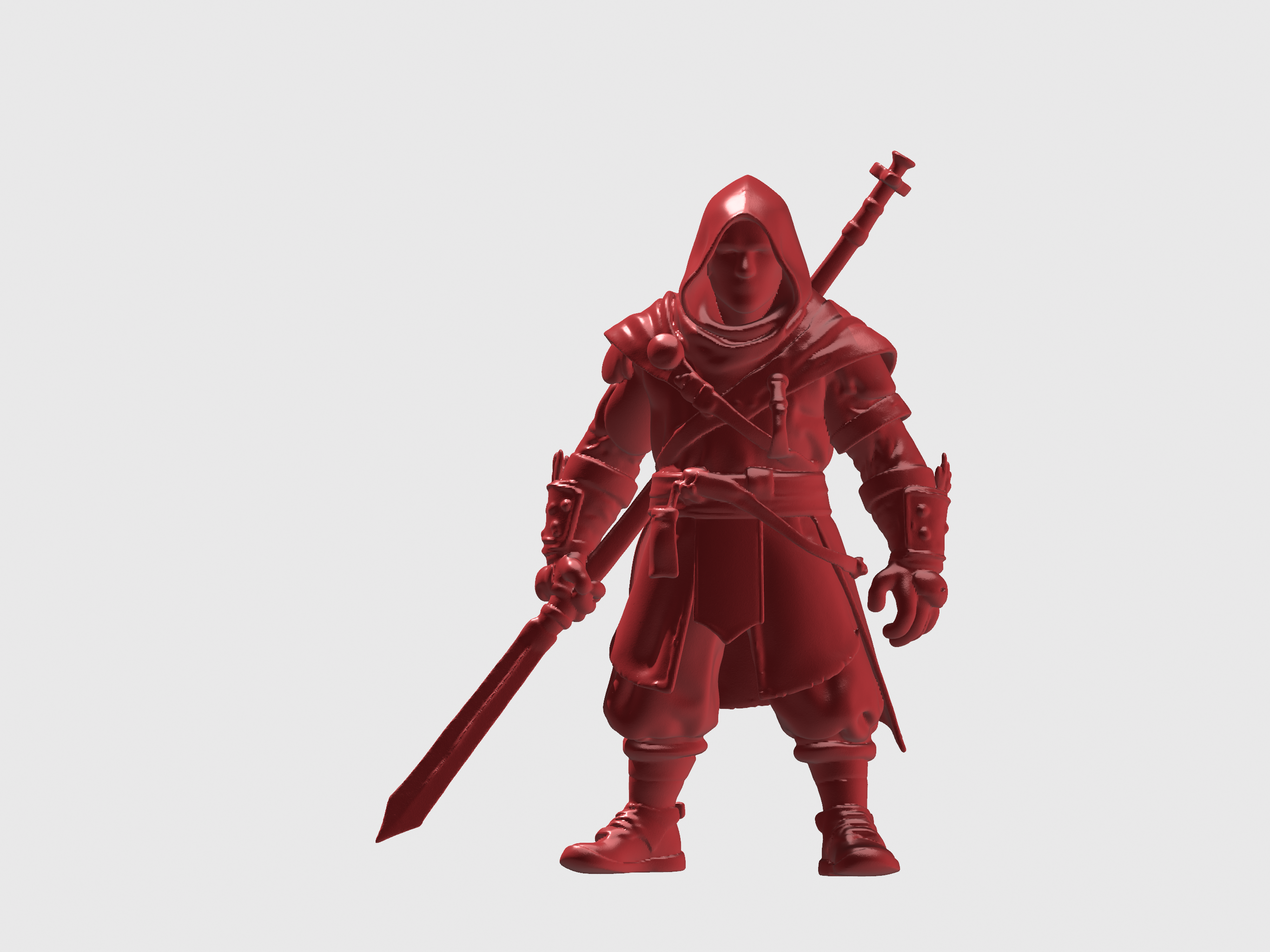 Stylized Ninja Figurine - photo 2