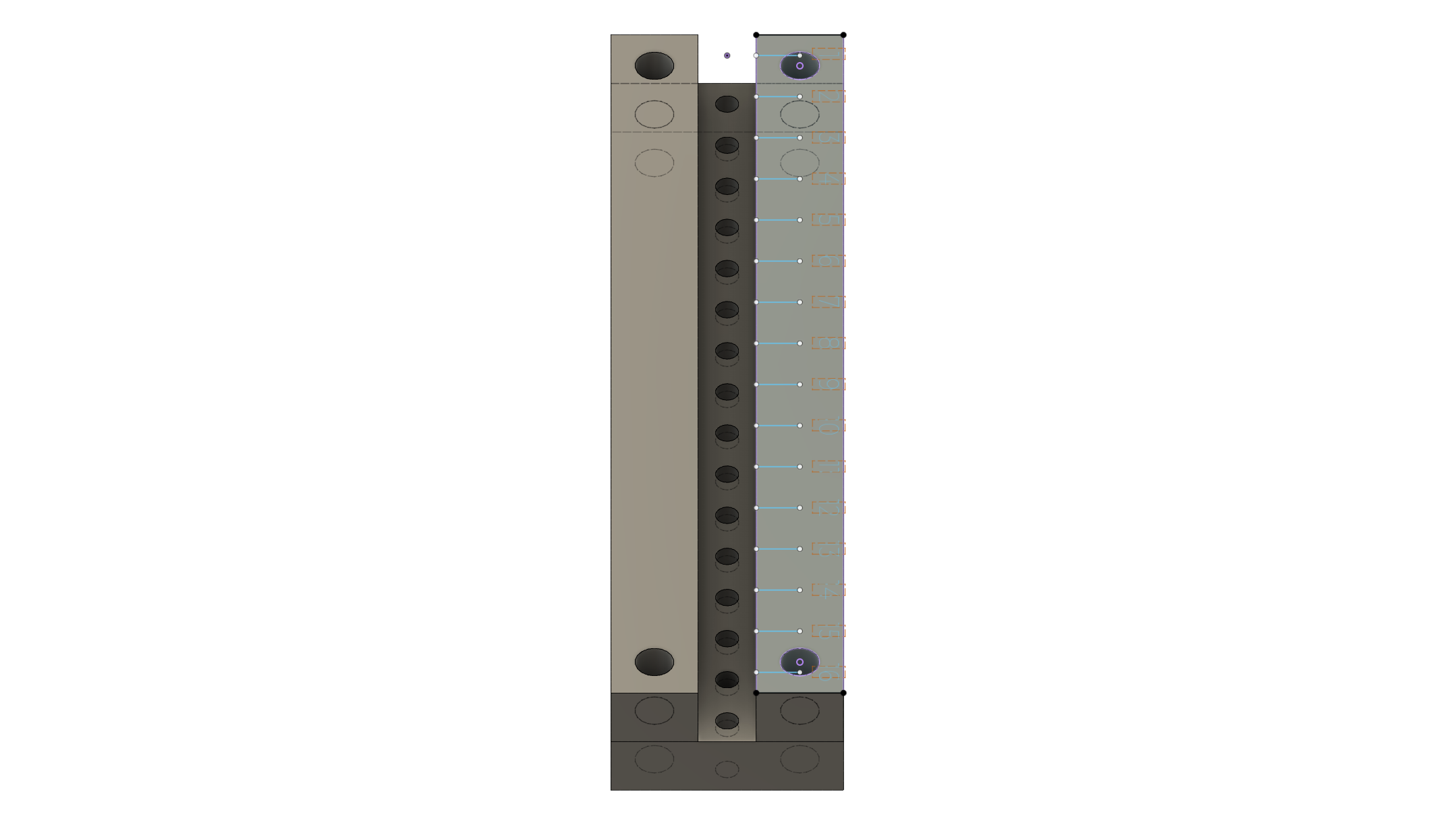 Pin Header Snapping Tool - Single Row - 2.54mm Pitch - photo 2