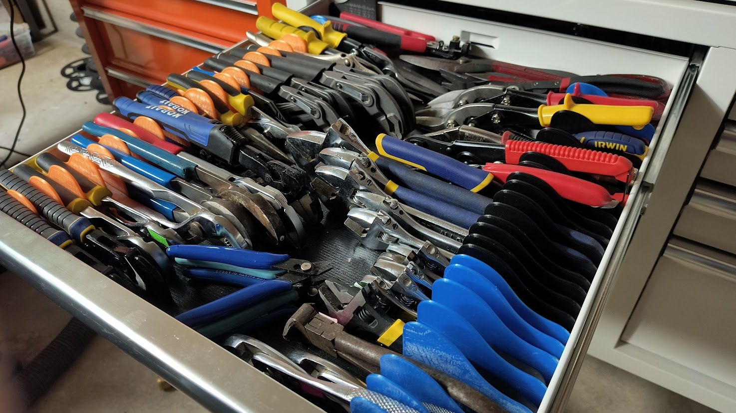 Wrench, Plier, & Scissor Organizer