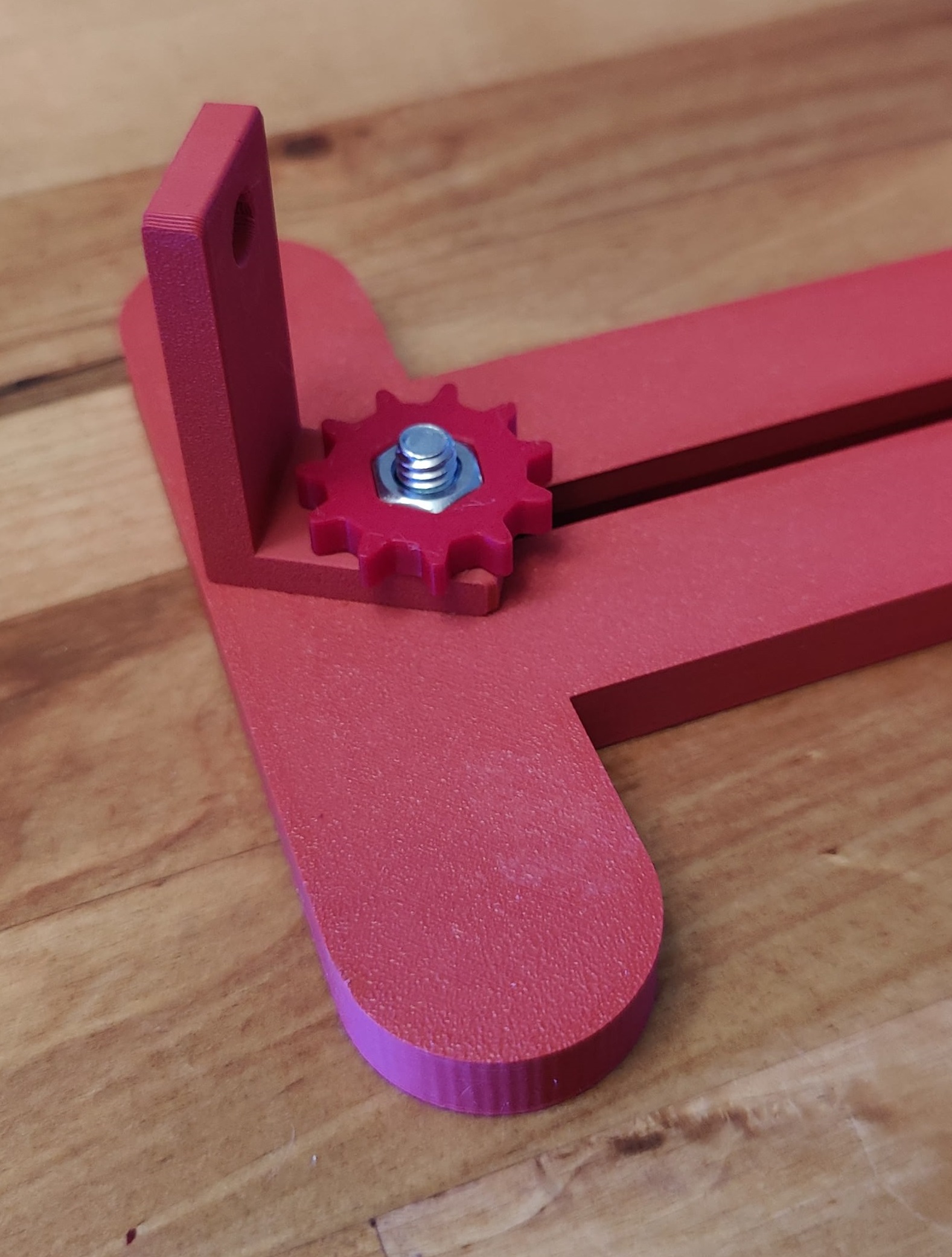 Model Ship Jig using 1/4 inch standard bolts.