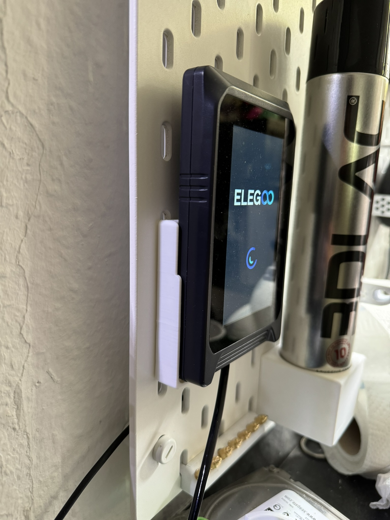 Elegoo Neptune 3 / 4 / Pro / Plus / Max Display Mount for Ikea Skadis - photo 2