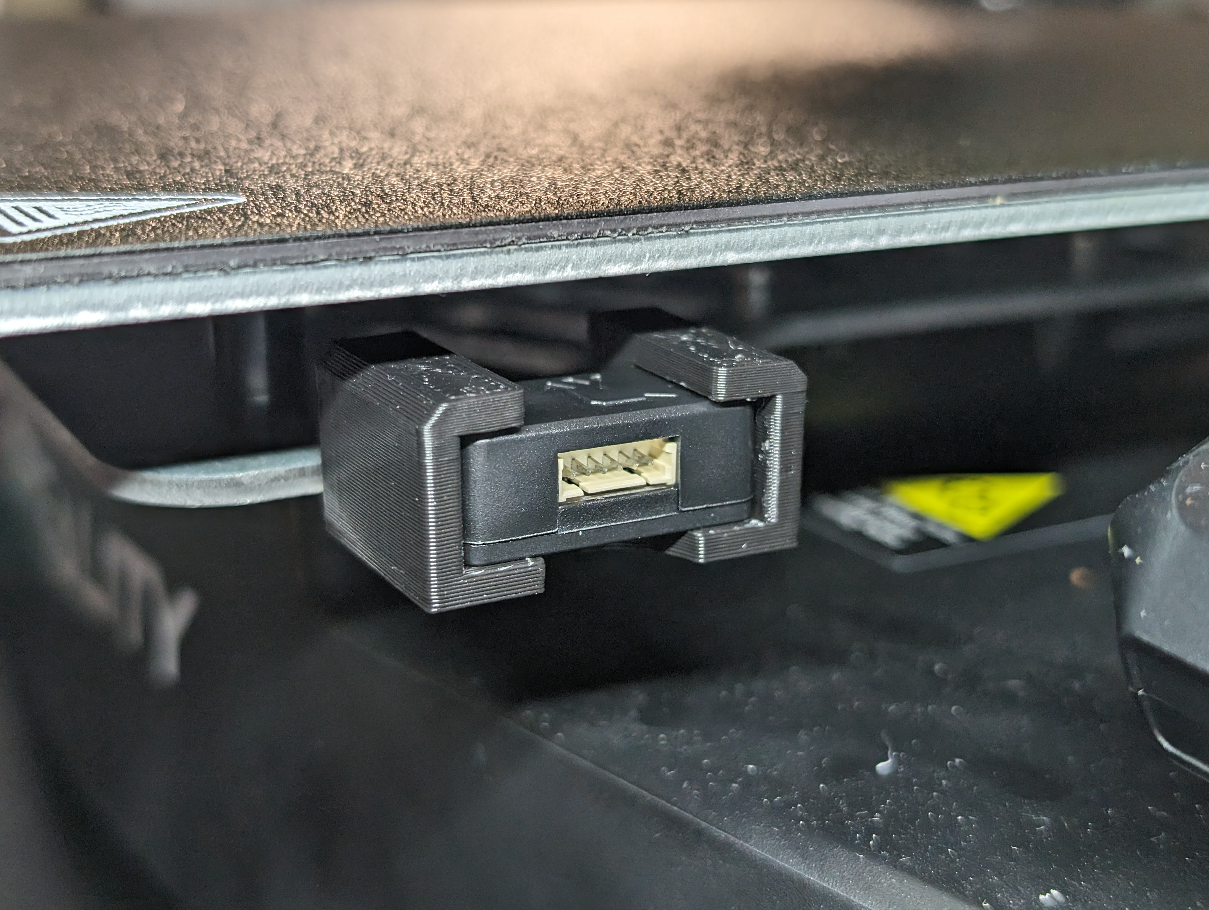 Ender 3 V3 KE Gsensor/Vibration Sensor Bed Mount