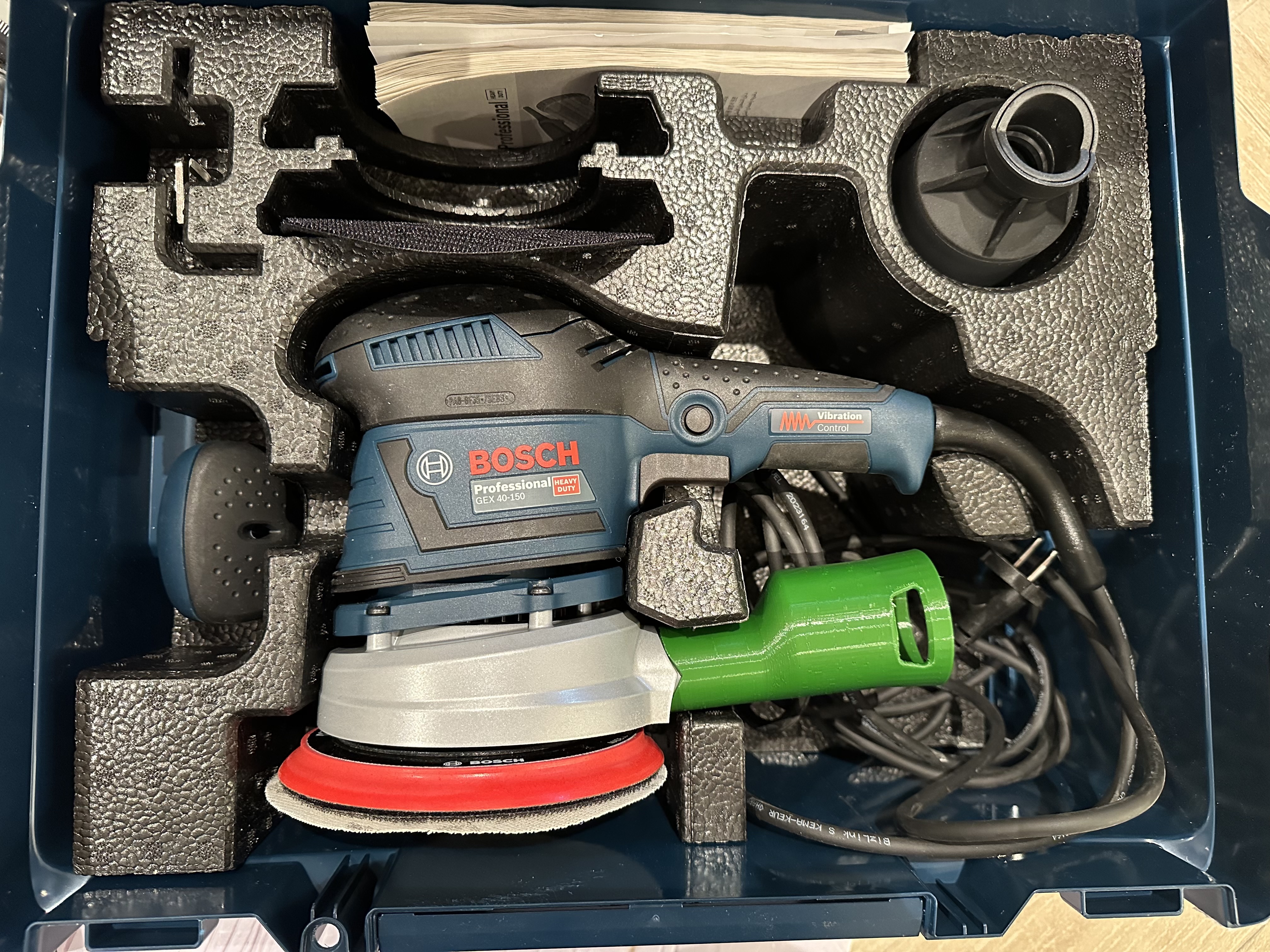 Bosch GEX Sander to Kärcher WD6 Vacuum Adapter