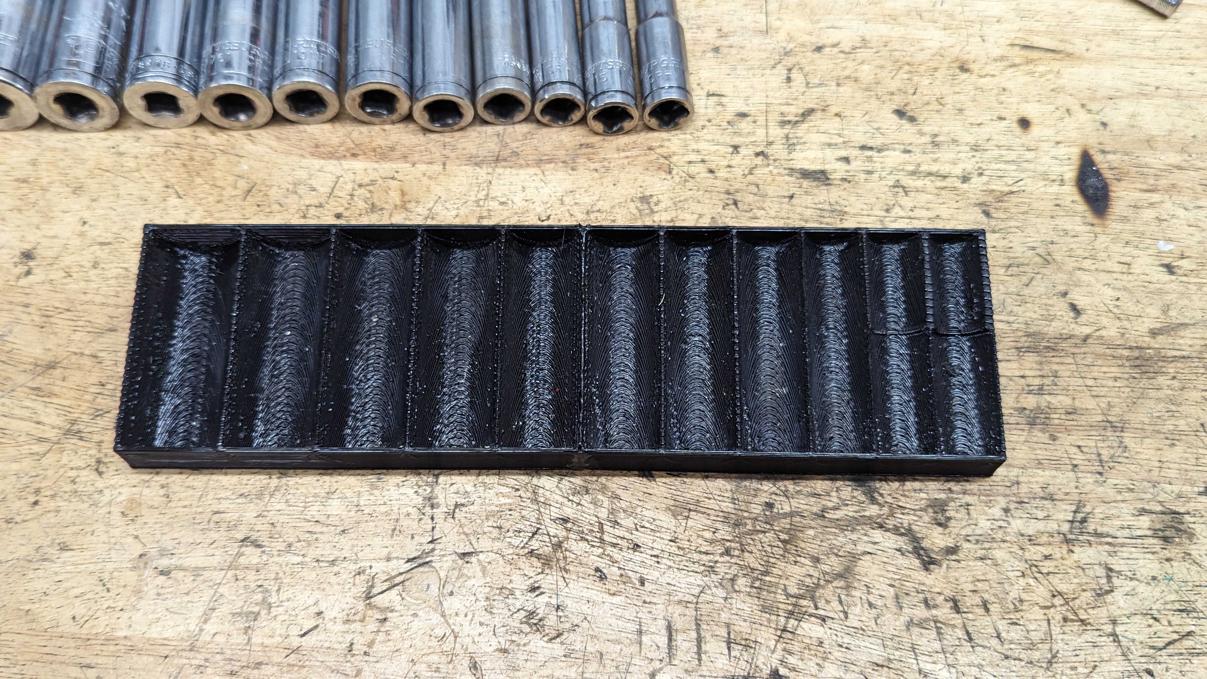 3/8in Drive Harbor Freight Socket Set Stand Organizer Tray - photo 4