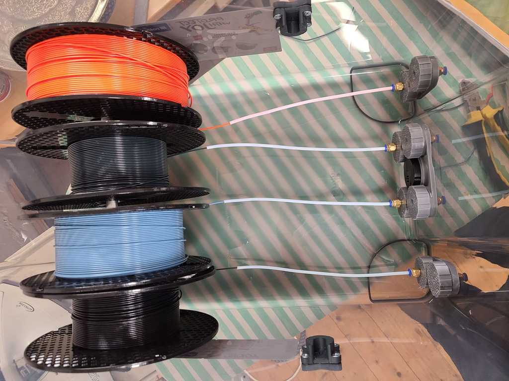 Dry Filament Storage/cleaning box for 8 Filament spools - photo 4
