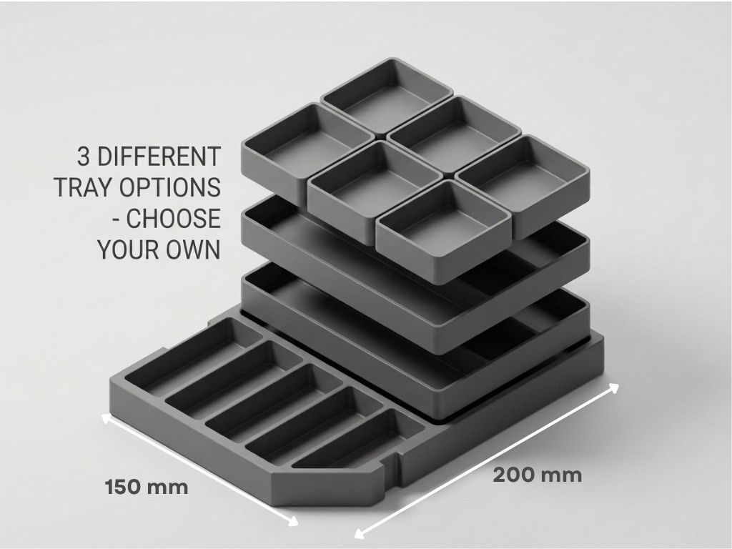 Electronics Disassembly & Screw Organizer Tray