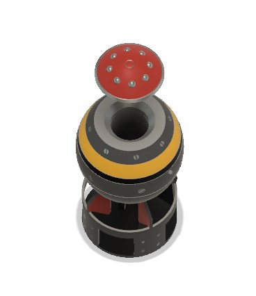 Fallout Mini Nuke Dice Tower - photo 2