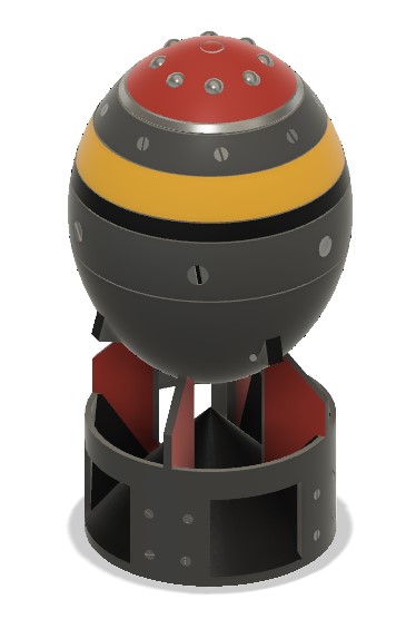 Fallout Mini Nuke Dice Tower - photo 3