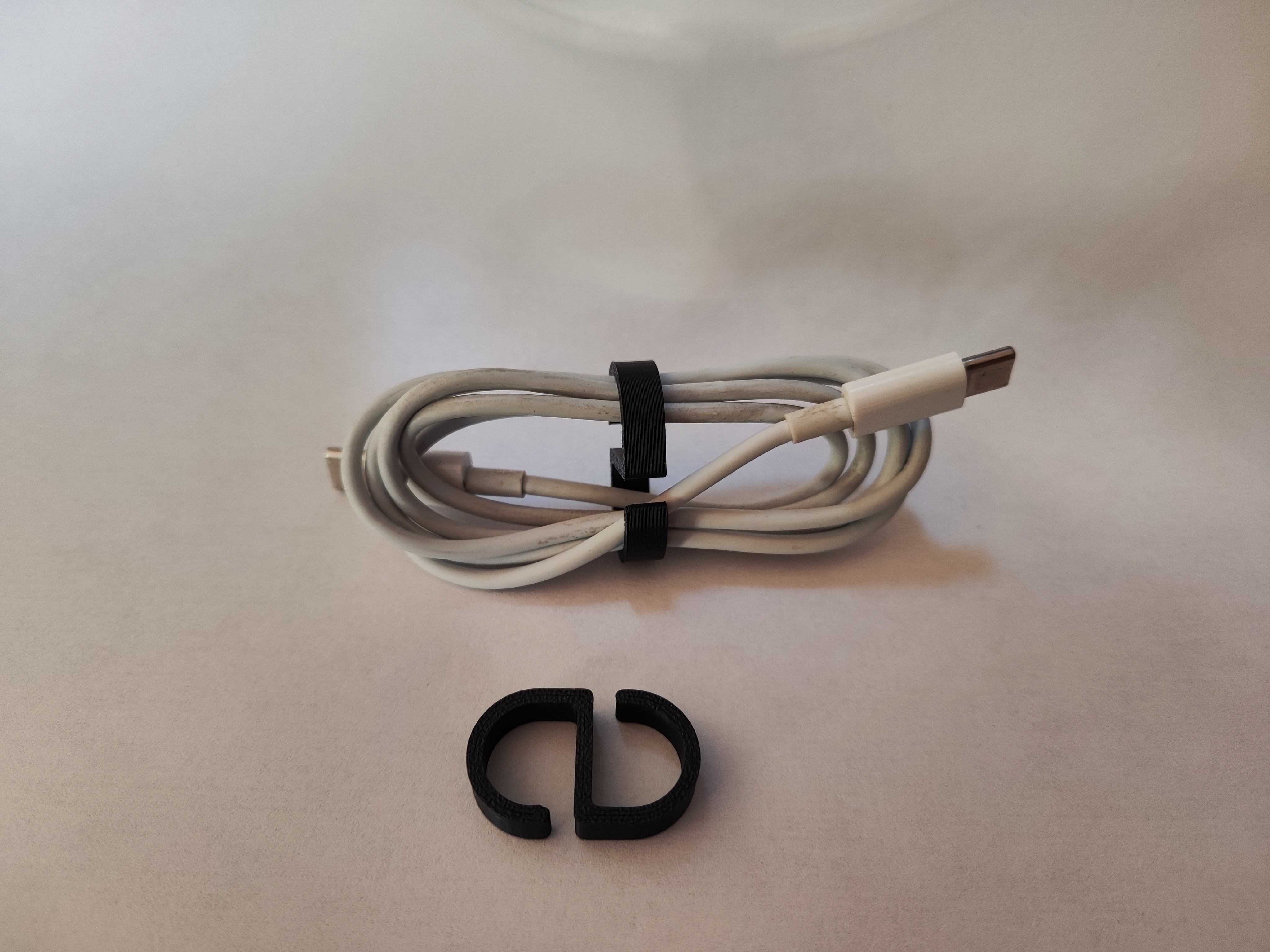 Snap Cable Clip Organizer (Tool-Free)