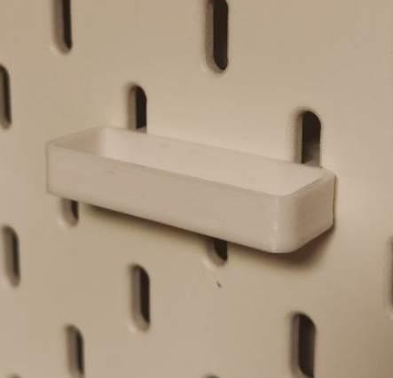 ikea skadis mini shelf