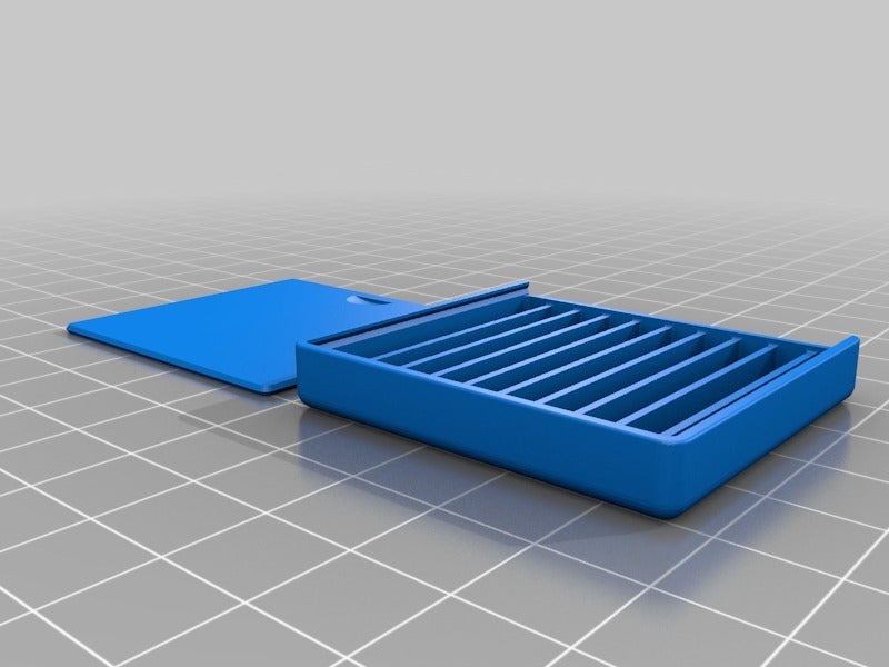 Storage box for 1/8" Carbide tools, Slid Lid - photo 2