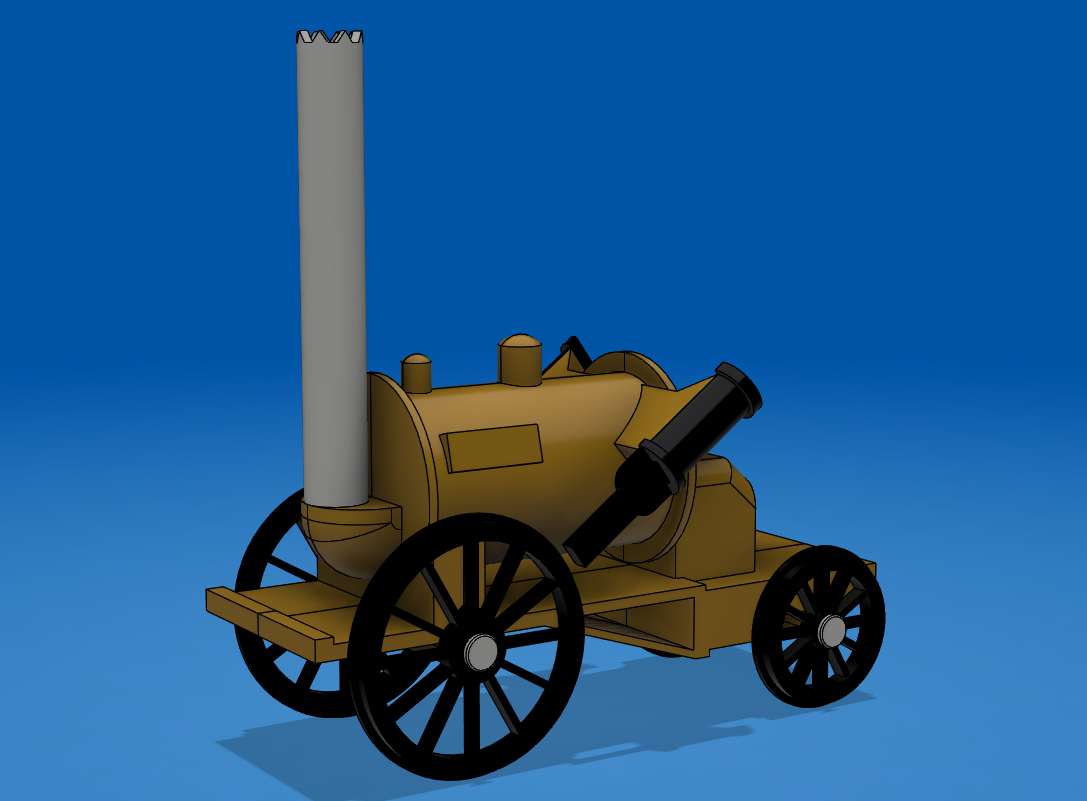 Stephenson's Rocket - Snap-together Toy - photo 2