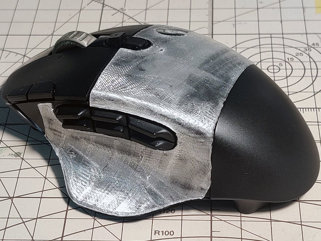 Rubber replacement for Logitech G604 - photo 2