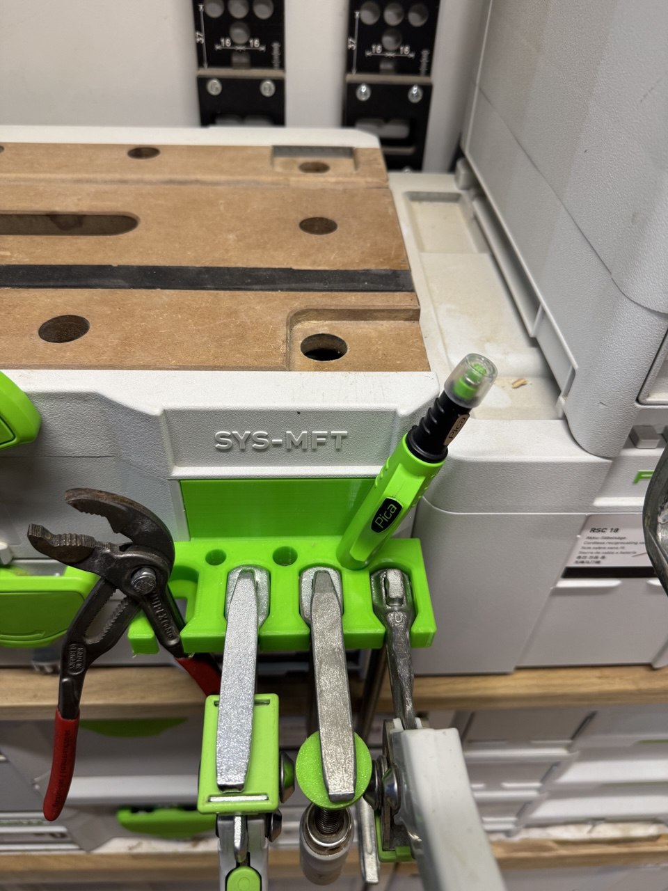 Clamp holder FESTOOL t-lock, sys3 - photo 3