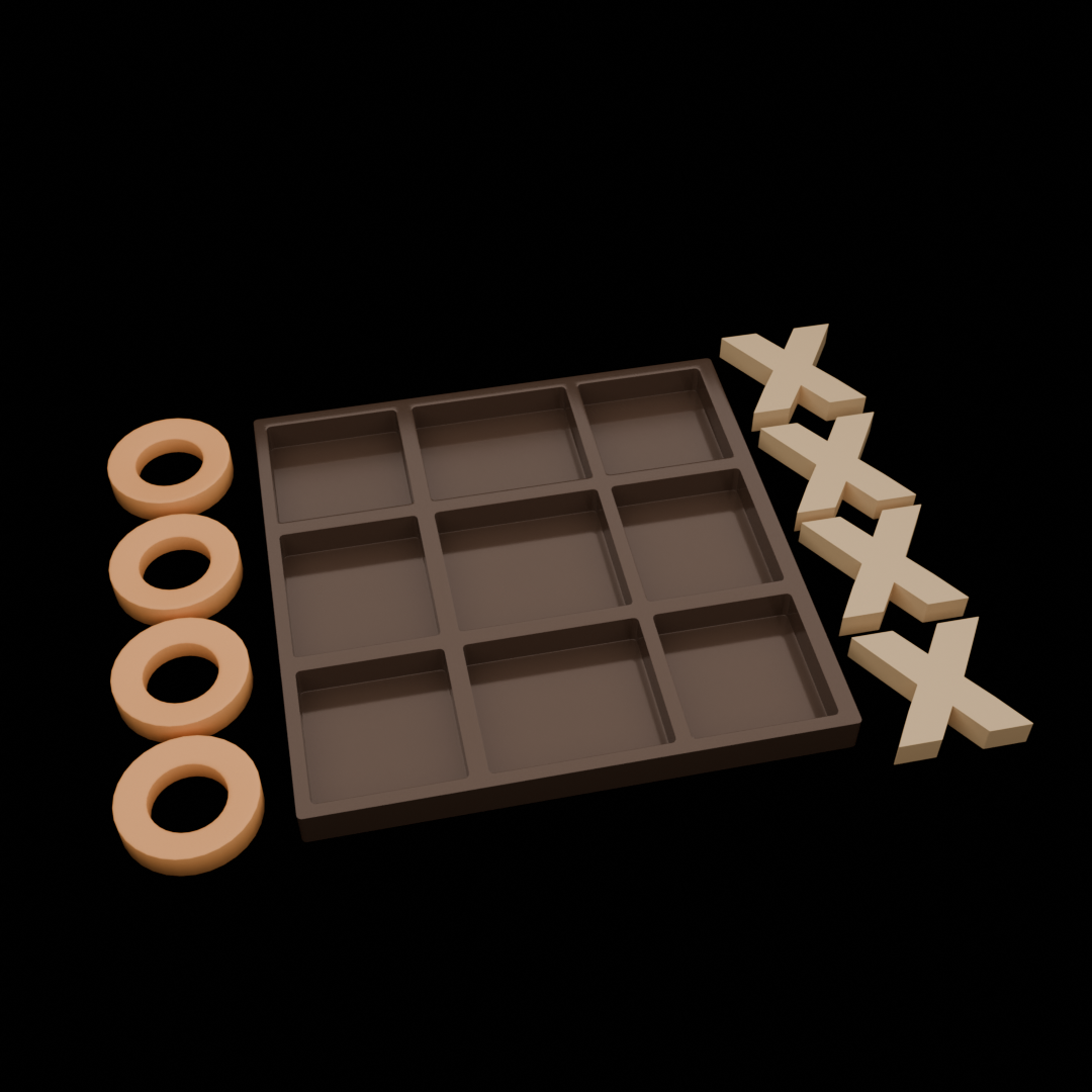 Tic Tac Toe Game – Modern XO Board Set - photo 2
