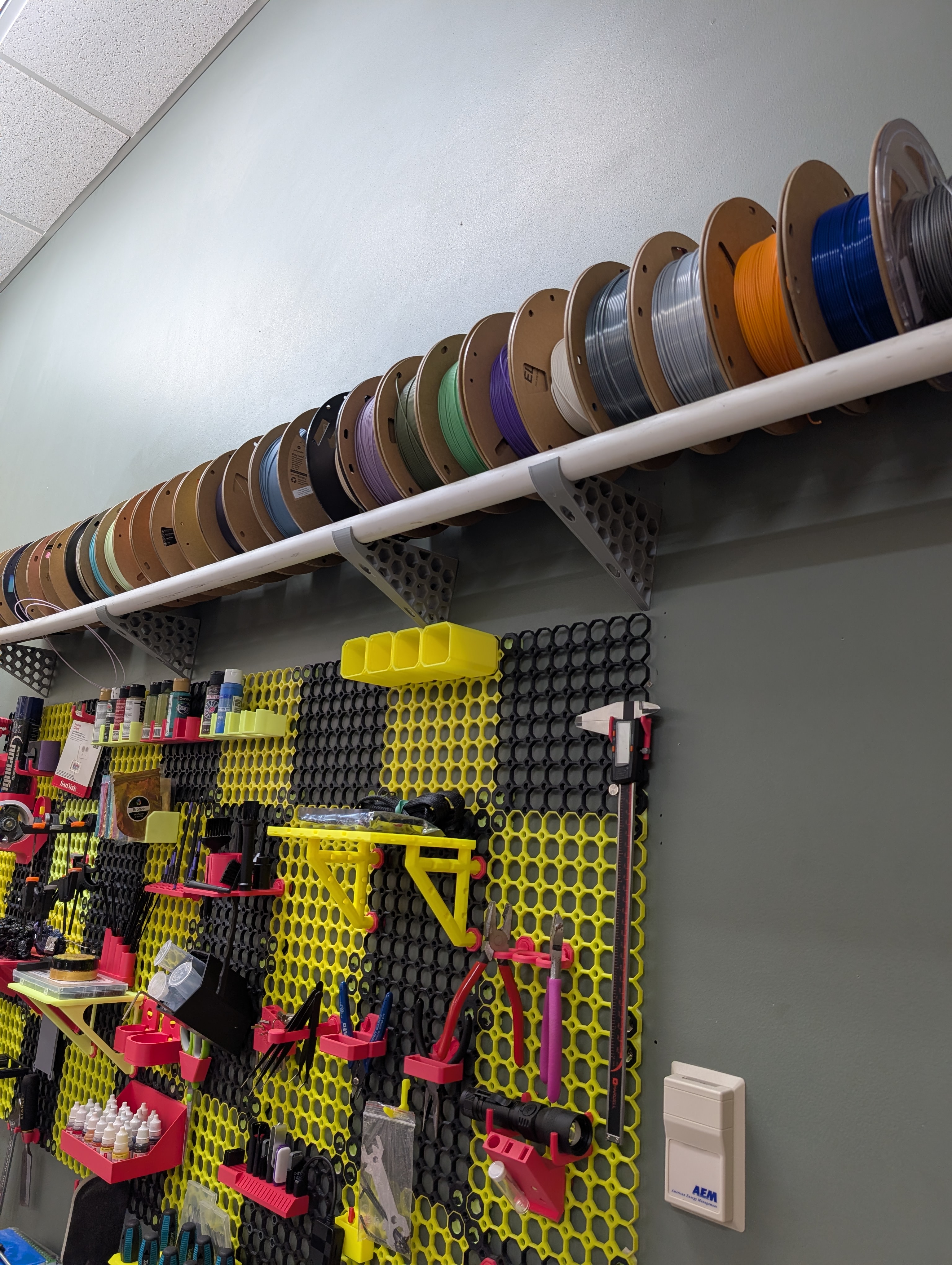 Filament storage bracket (PVC) - photo 2