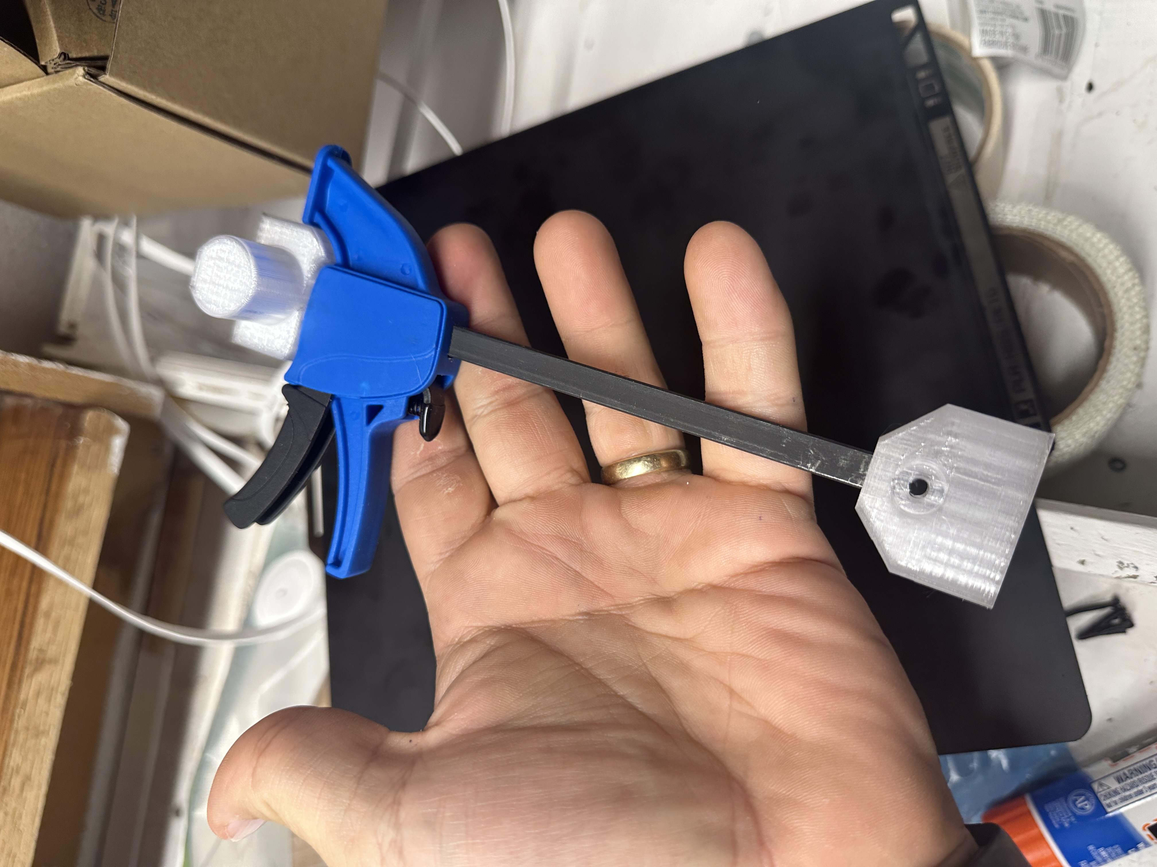Quick Clamp CNC Inline Bench Dog Hack - photo 2