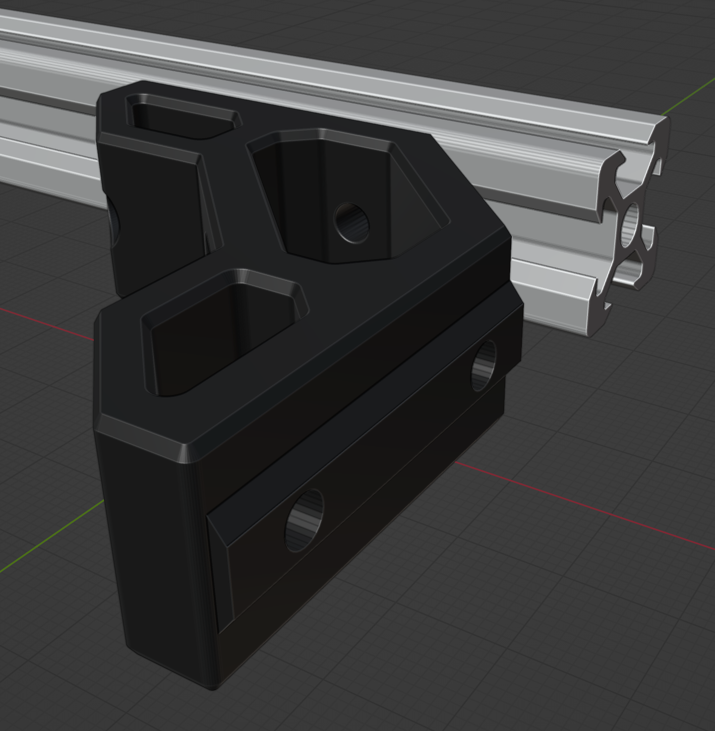 Open VSlot 2020 Corner Bracket - Two sizes - photo 2