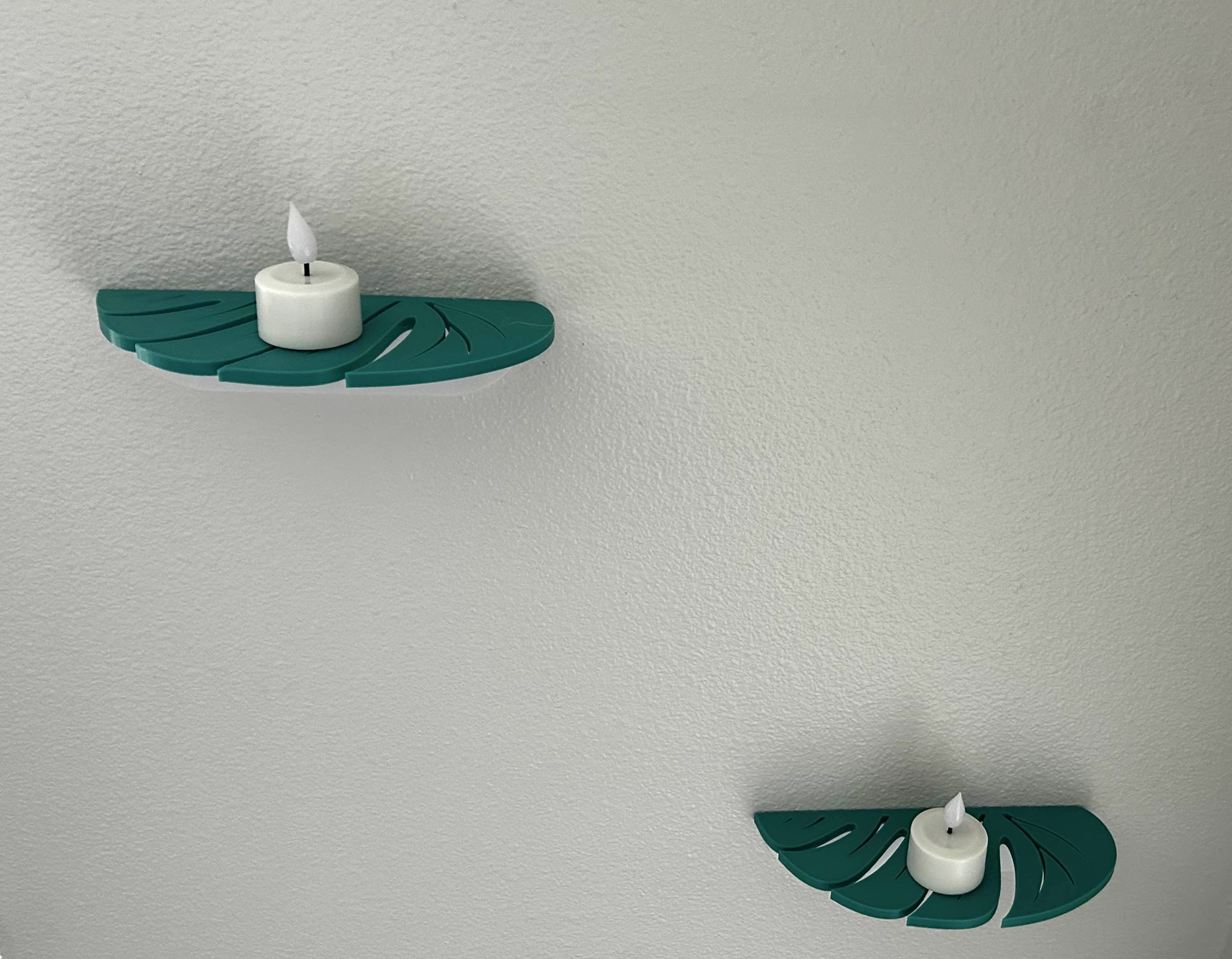 Monstera Leaf Trinket Shelf - photo 2