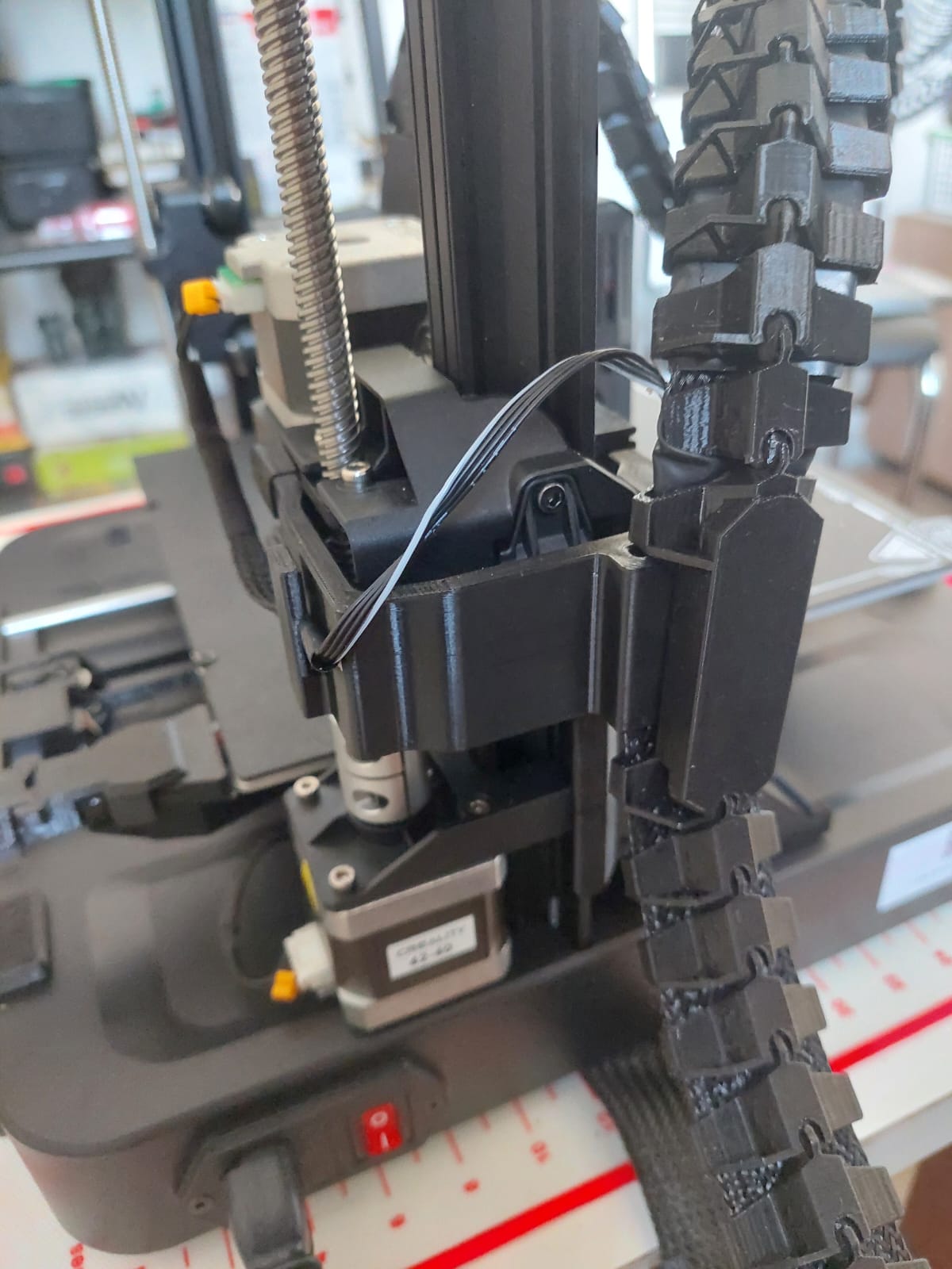 Ender 3 V3 KE Vertical Cable Bracket - photo 2