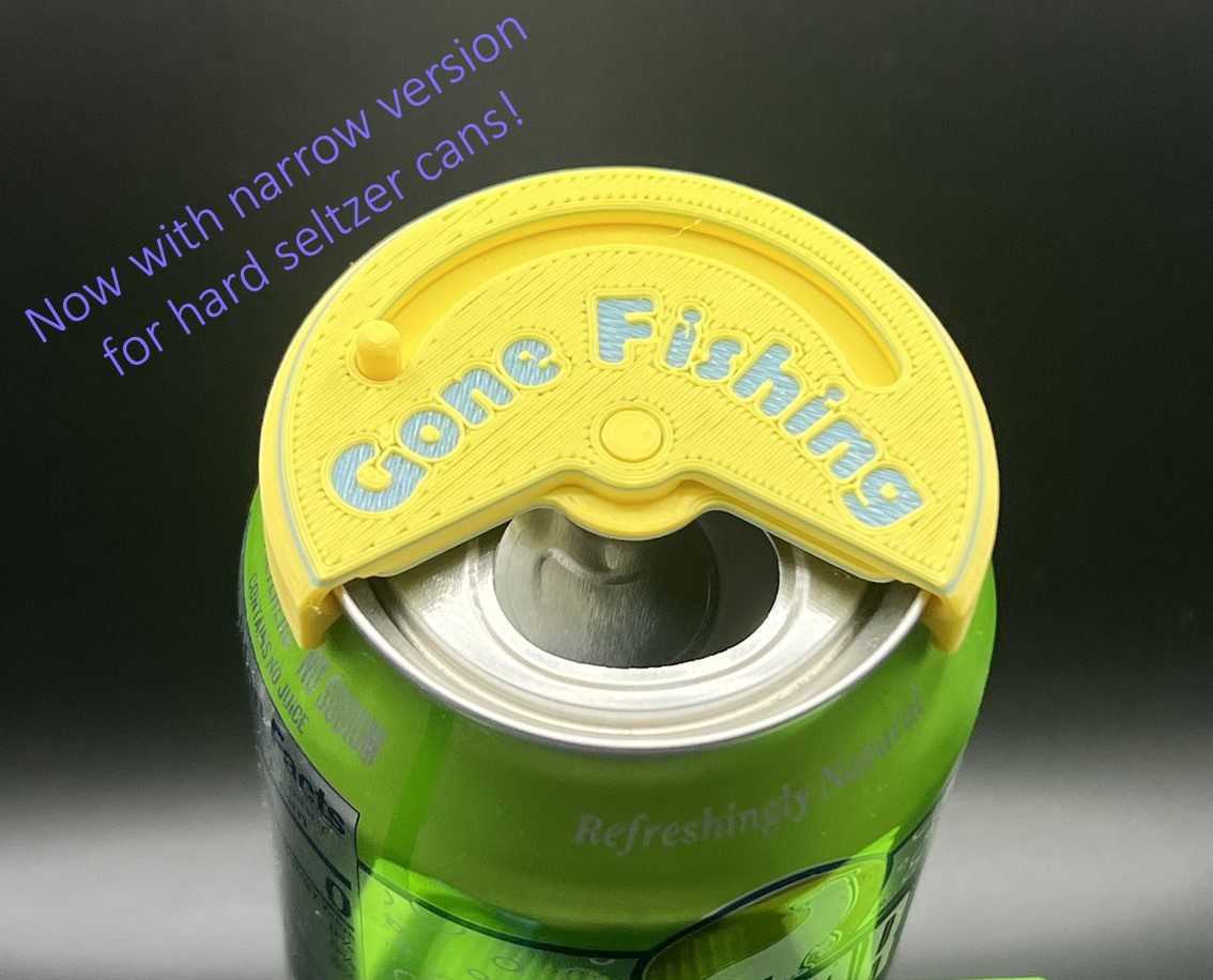 Beer Can Lid/Soda Can Lid/Bug Cover (no supports needed)