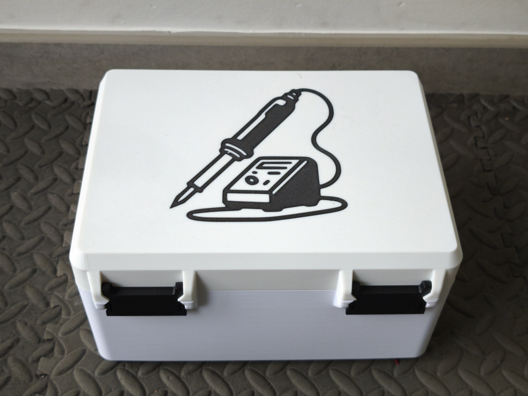 Soldering Station Tool Box - Tool & Accessories Rugged Organizer Box